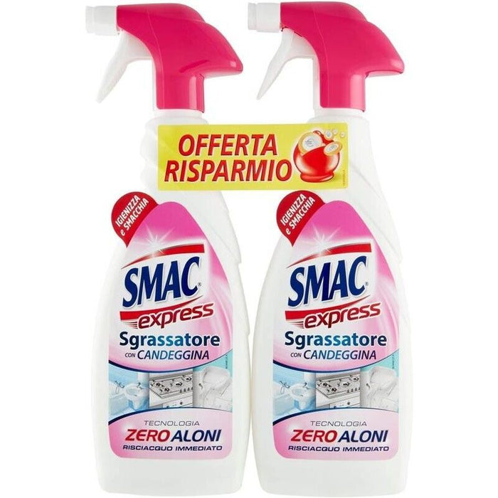 SMAC BIPACCO SPRAY SGRASSATORE 650 ML DISINFETTANTE CON CANDEGGINA
