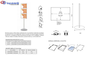 Porta Comunicazioni con A3 orizzontale Multiple