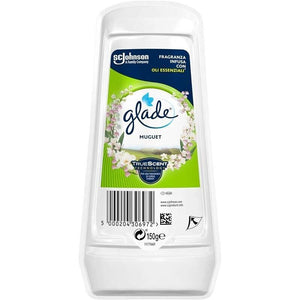 GLADE DEODORANTE PER AMBIENTI ANTI ODORI IN GEL DA 150GR MUGHETTO