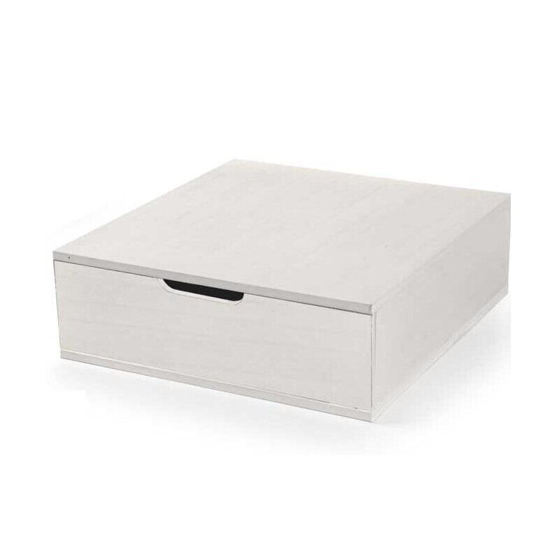 MAURY'S CASSETTO ORGANIZER IN LEGNO CON DIVISORI PER OGGETTI  PRODOTTO 32P X 29L X 10H CM BIANCO