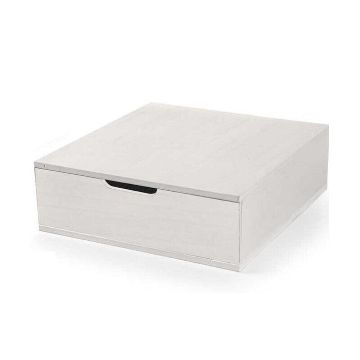 MAURY'S CASSETTO ORGANIZER IN LEGNO CON DIVISORI PER OGGETTI  PRODOTTO 32P X 29L X 10H CM BIANCO