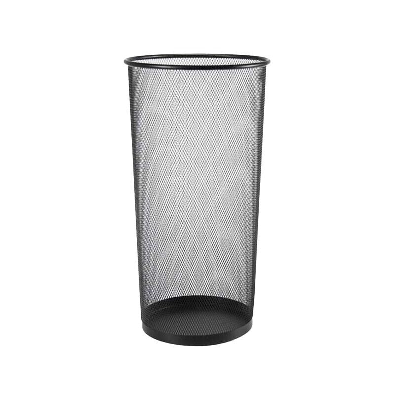 PORTA OMBRELLI IN FILO DI METALLO 26X50CM COLORE NERO