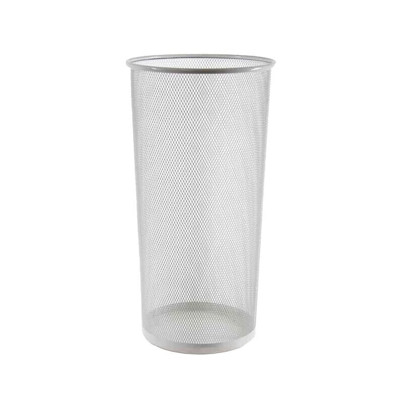 PORTA OMBRELLI IN METALLO TONDO 26X50 CM BIANCO