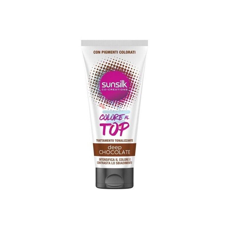 SUNSILK 6 PZ TRATTAMENTO TONALIZZANTE COLORE AL TOP 180 ML DEEP CHOCOLATE