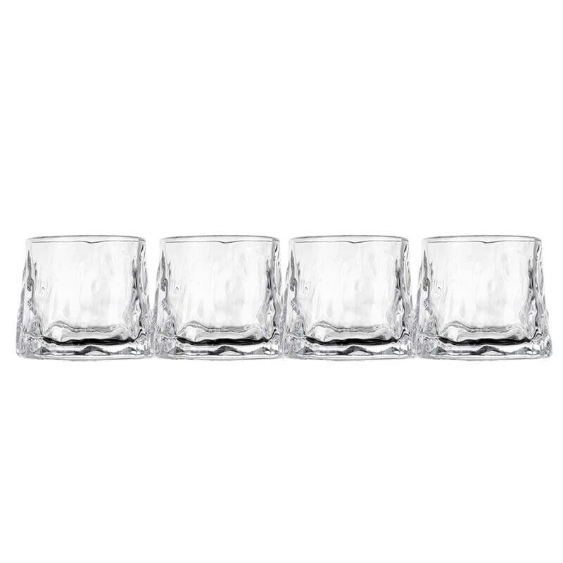 SET 4 BICCHIERI IN VETRO DA LIQUORE ROYAL CAPIENZA 150 ML 8CM