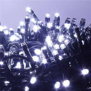 HIGH-TECH LUCI DI NATALE 500 LED BIANCO FREDDO DA INTERNO E ESTERNO 26,5 METRI