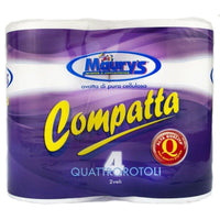 MAURY'S CARTA IGIENICA 24 ROTOLI 2 VELI COMPATTA 780GR ALTA QUALITÀ