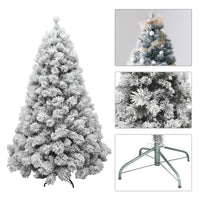 ALBERO DI NATALE GRAN SASSO INNEVATO ARTIFICIALE ALTEZZA 210 CM