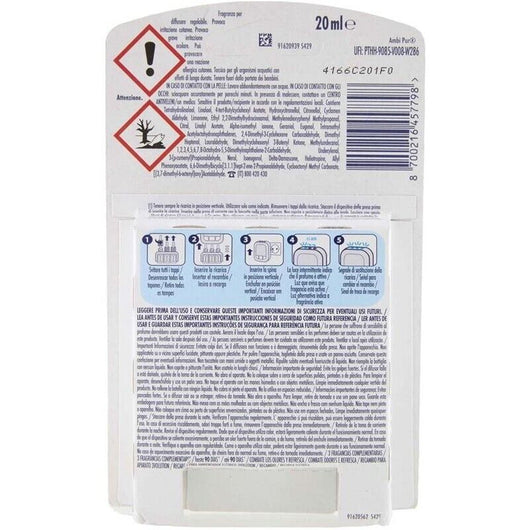 SET 4 AMBI PUR RICARICA LENOR 3VOL RISVEGLIO PRIMAVERILE FINO A 90 GIORNI D DURATA