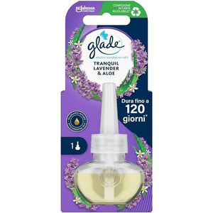 SET 3 GLADE DEODORANTE PER AMBIENTE RICARICA 20 ML LAVANDA E ALOE