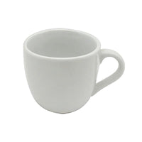 MA MAISON SET 6 TAZZINE MODELLO PERLA TAZZINA DA CAFFÈ BIANCA IN POCELLANA