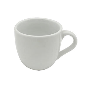 MA MAISON SET 6 TAZZINE MODELLO PERLA TAZZINA DA CAFFÈ BIANCA IN POCELLANA