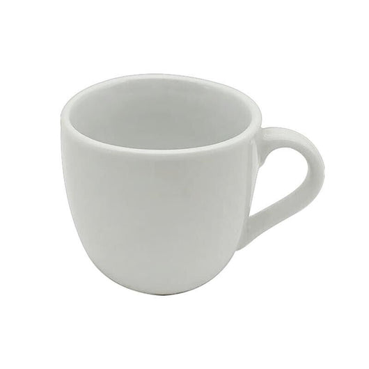 MA MAISON SET 6 TAZZINE MODELLO PERLA TAZZINA DA CAFFÈ BIANCA IN POCELLANA