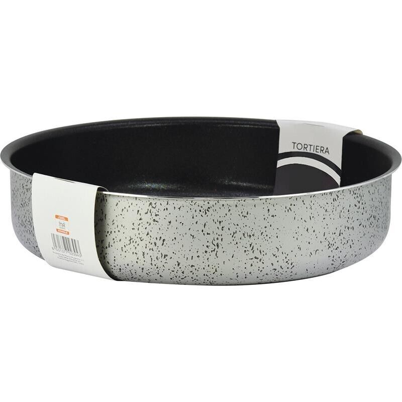 MA MAISON TORTIERA LINEA ALESSIA 32 CM SPESSORE 1,40 MM ANTIADERENTE E ANTIGRAFFIO IN ALLUMINIO