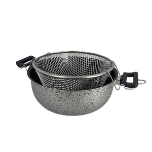 MA MAISON FRIGGITRICE LINEA ALESSIA 24 CM ANTIADERENTE E ANTIGRAFFIO IN ALLUMINIO