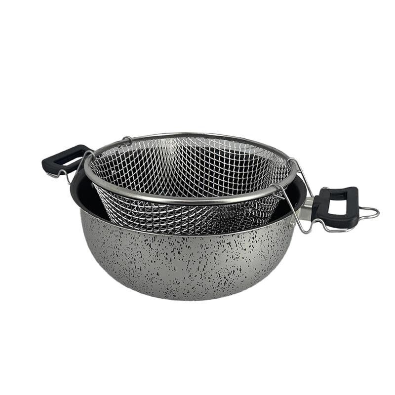 MA MAISON FRIGGITRICE LINEA ALESSIA 24 CM ANTIADERENTE E ANTIGRAFFIO IN ALLUMINIO