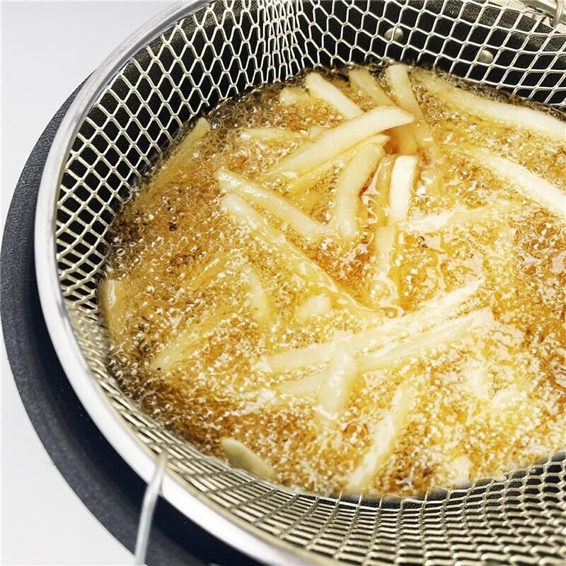 MA MAISON FRIGGITRICE LINEA ALESSIA 24 CM ANTIADERENTE E ANTIGRAFFIO IN ALLUMINIO