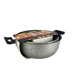 MA MAISON FRIGGITRICE LINEA ALESSIA 24 CM ANTIADERENTE E ANTIGRAFFIO IN ALLUMINIO