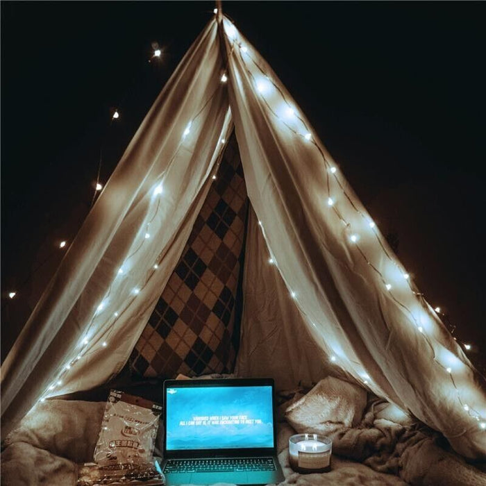 HIGH-TECH NATALE TENDA LUMINOSA DA 160 LED BIANCO GHIACCIO MT 2X2 - 8 GIOCHI DI LUCE CAVO TRASPARENTE DA 5 MT 8 STRINGHE