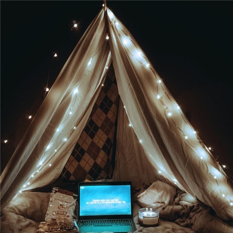 HIGH-TECH NATALE TENDA LUMINOSA DA 160 LED BIANCO GHIACCIO MT 2X2 - 8 GIOCHI DI LUCE CAVO TRASPARENTE DA 5 MT 8 STRINGHE