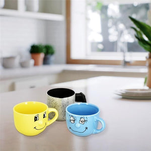 MA MAISON SET 2 TAZZE DA 470 CC + BOLLI LATTE 12 CM SPESSORE 1,50 MM ANTIADERENTE E ANTIGRAFFIO IN ALLUMINIO