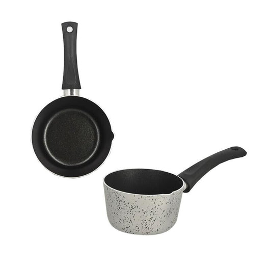 MA MAISON CASSERUOLA CONICA LINEA ALESSIA 16 CM - 8H CM CON UN MANICO ANTIADERENTE E ANTIGRAFFIO IN ALLUMINIO