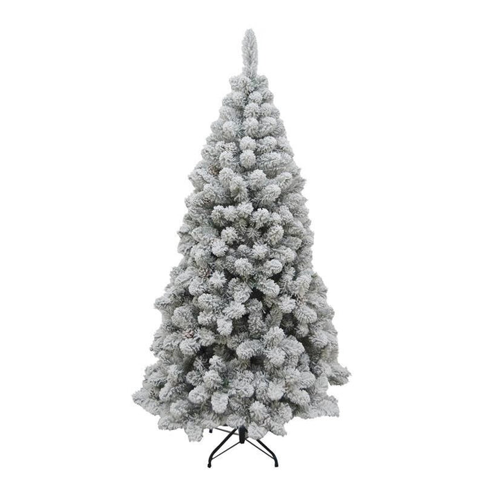 ALBERO DI NATALE ROCCARASO 180 CM CON NEVE INNEVATO ARTIFICIALE