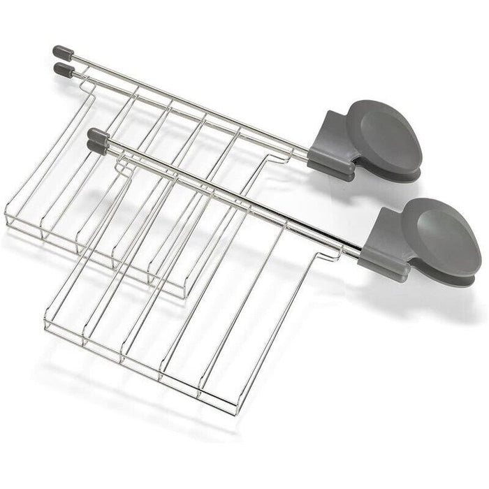 TOGNANA IRIDEA TOSTAPANE CON DOPPIA PINZA E RACCOGLIBRICIOLE 850W ROSSO