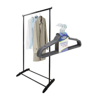 MAURY'S APPENDIABITI FISSO 78 X 43 X H 142 CM CON 10 GRUCCE IN VELLUTO