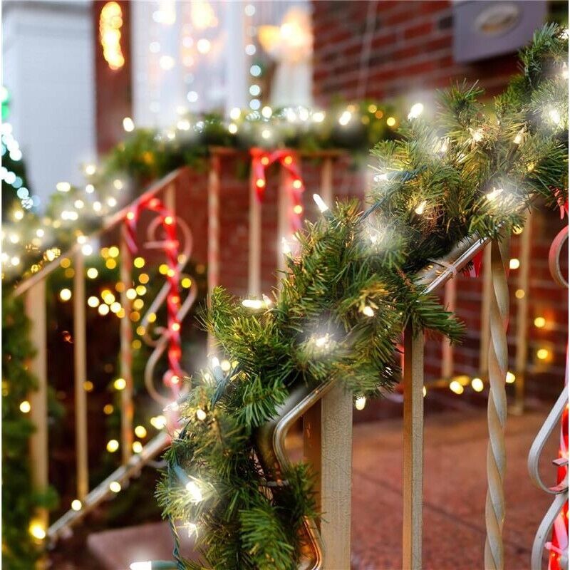 HIGH-TECH FILO LED 1500 MINILUCCIOLE BIANCO GHIACCIO CON BOB 67.5 MT USO INTERNO E ESTERNO