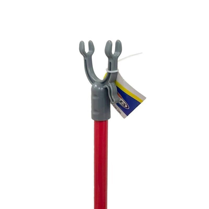 BASTONE APPENDIABITI + 50 STAMPELLE GRUCCE IN VELLUTO