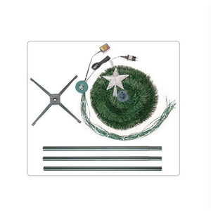 HIGH-TECH ALBERO POP UP PIEGHEVOLE CON 166 LED CM.150 RGB E 16 GIOCHI DI COLORI +TELECOMANDO TRAMITE APP