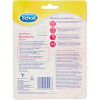 SCHOLL PEDIMASK MASCHERA PIEDI NUTRIENTE CON OLIO DI MACADAMIA 0% PROFUMI E COLORANTI 4 CONFEZIONI DA 1 PAIO DI CALZINI