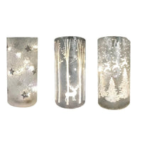 MA MAISON LAMPADA LED IN VETRO DECORATO CON FANTASIE DIVERSE E ASSORTITE MISURA 9X20H CM