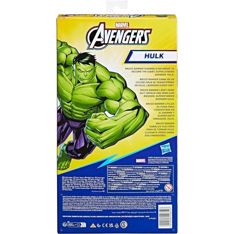 AVENGERS TITAN HERO DELUXE DA 30 CM DI HULK  4+ ANNI