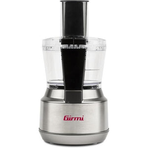 GIRMI MASTRO POCKET MINI-ROBOT MULTIFUNZIONE 300 W CAPACITÀ 600CC 2 VELOCITÀ 2 DISCHI INOX DOPPIA SICUREZZA GRIGIO RB01