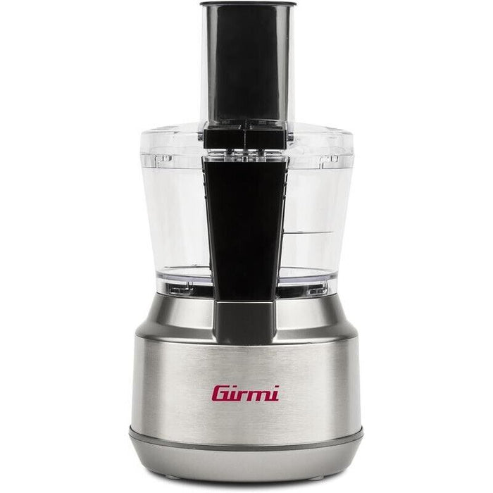 GIRMI MASTRO POCKET MINI-ROBOT MULTIFUNZIONE 300 W CAPACITÀ 600CC 2 VELOCITÀ 2 DISCHI INOX DOPPIA SICUREZZA GRIGIO RB01