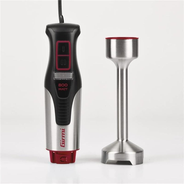 GIRMI MX39 MIXER A IMMERSIONE CON KIT 800 WATT 4 LAME FUSTO 19 CM