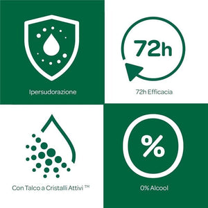 BOROTALCO ROLL-ON SET 4 PZ 50 ML L'UNO FORMULA SENZA ALCOOL EFFICACIA FRESCA 48H INTENSIVO