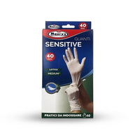 MAURY'S GUANTI IN LATTICE DA 40 PEZZI LINEA SENSITIVE TAGLIA M