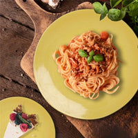 MA MAISON SERVIZIO DI PIATTI SUNFLOWER DA 12 PEZZI IN COLORE GIALLO