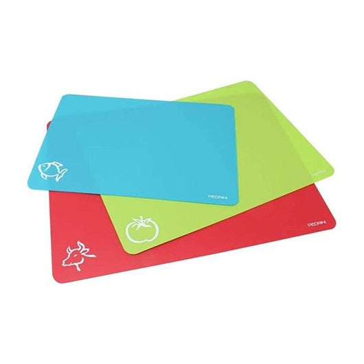 PEDRINI TAGLIERE IN CONFEZIONE DA 3 PEZZI IN COLORE ASSORTITO