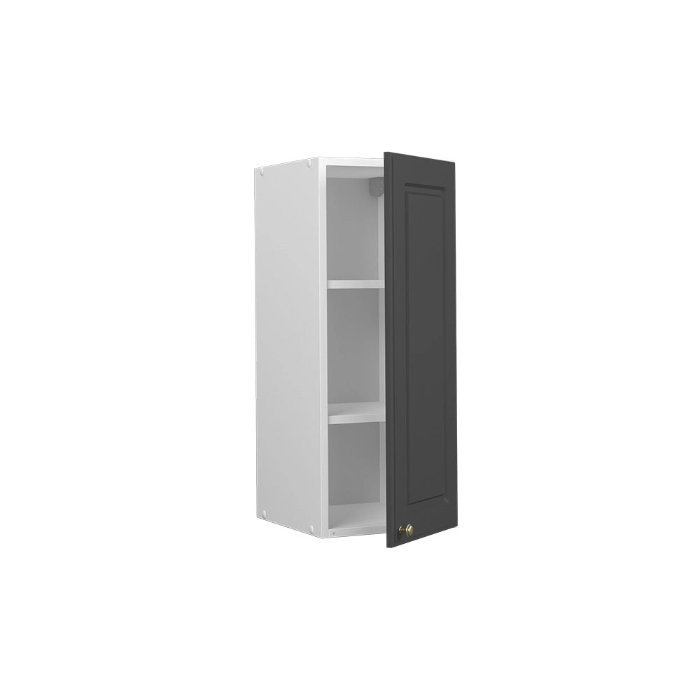 Pensile da cucina Fame-Line Antracite-oro/Bianco 30 cm Vicco