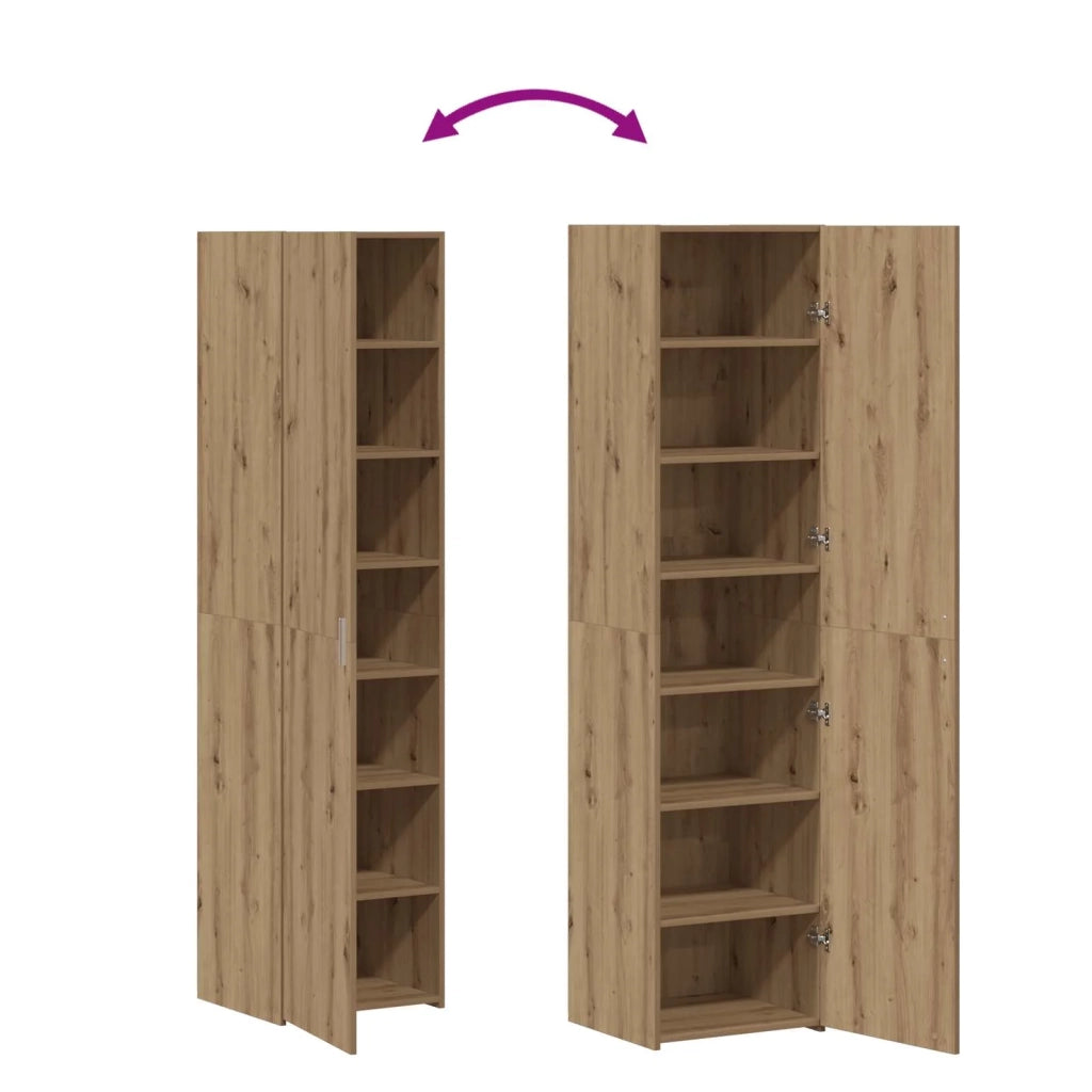 Credenza | Madia | Buffet da pranzo | Armadio da pranzo Rovere artigianale 45 x 42,5 x 185 cm