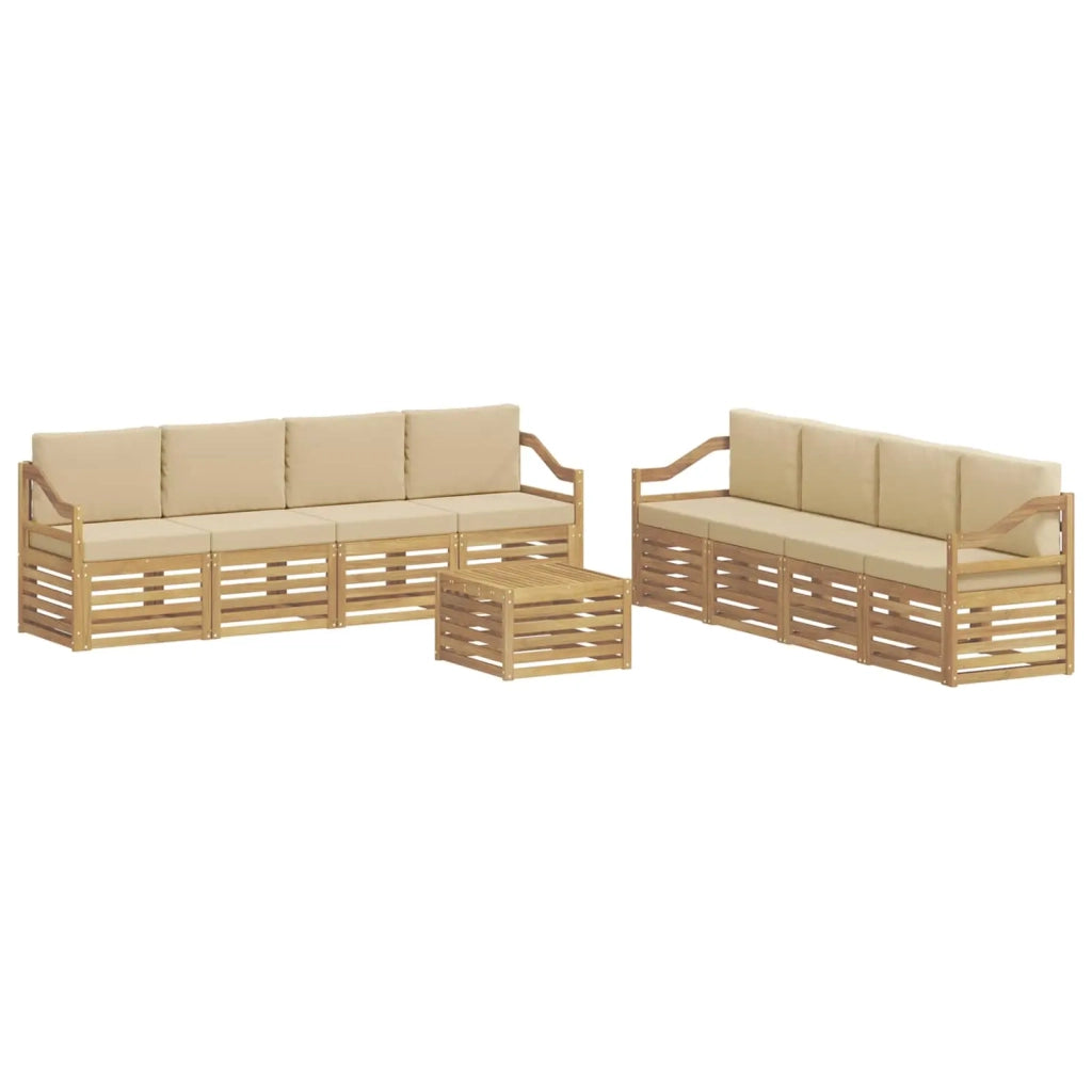 Set divani Legno di Acacia Massello