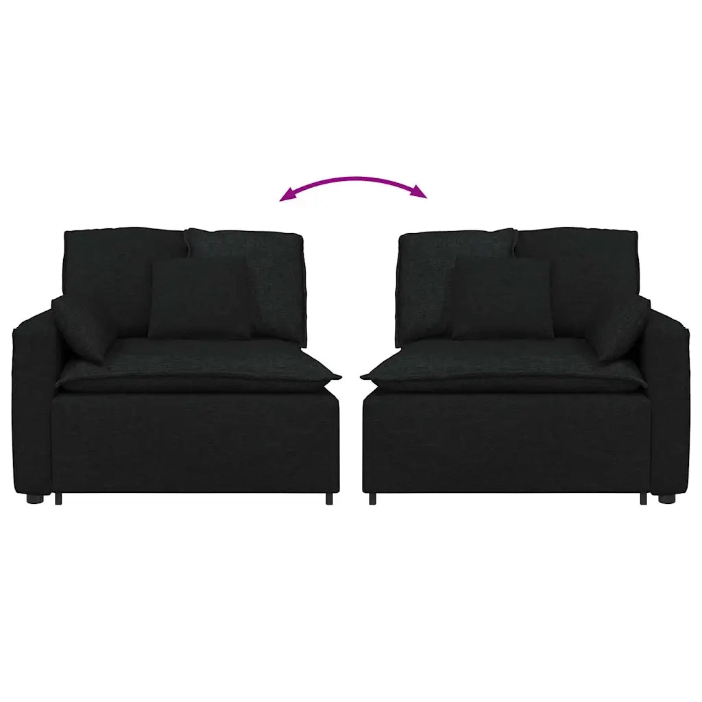 Modulo Terminale Bracciolo Divano Modulare con Cuscini 100 cm CFW6103097