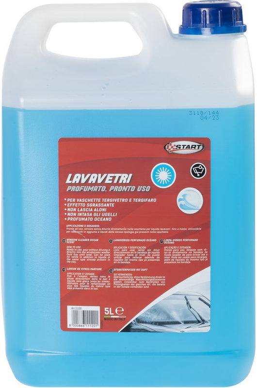 Lavavetri profumazione oceano 5 L per vaschette tergivetro e tergifaro