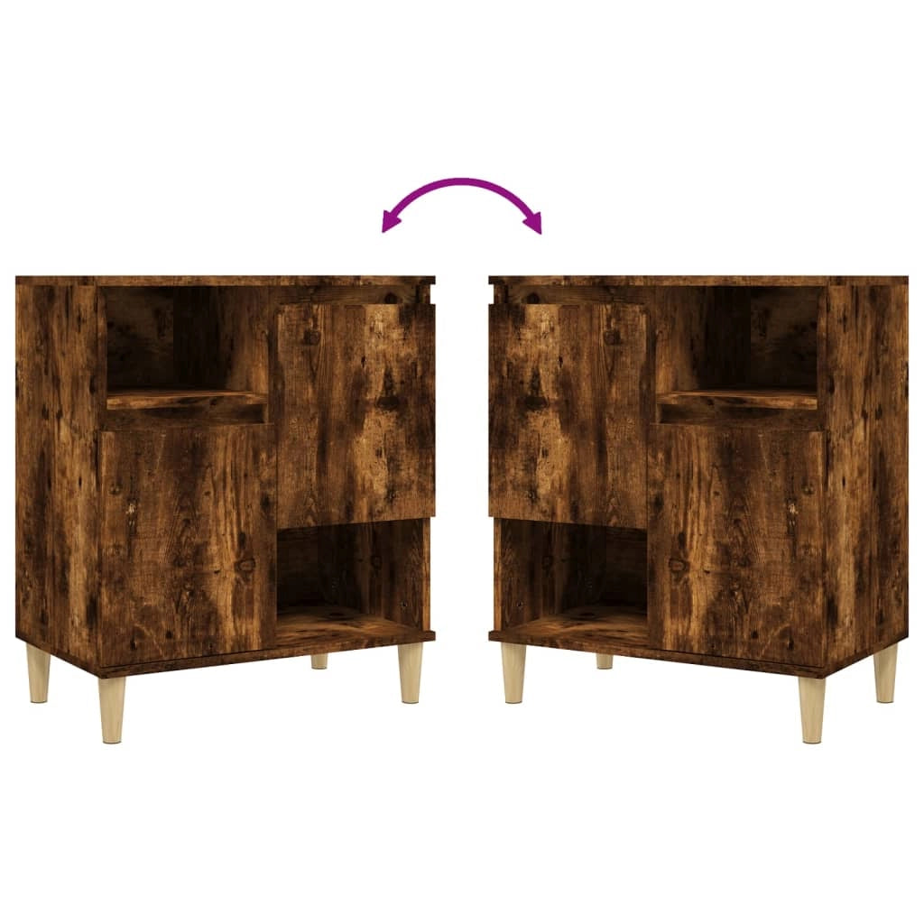 Buffet credenza cassettiera armadio mobile contenitore organizer per cucina soggiorno salotto 60 x 35 x 70 cm legno ingegnerizzato marrone 02_0030987
