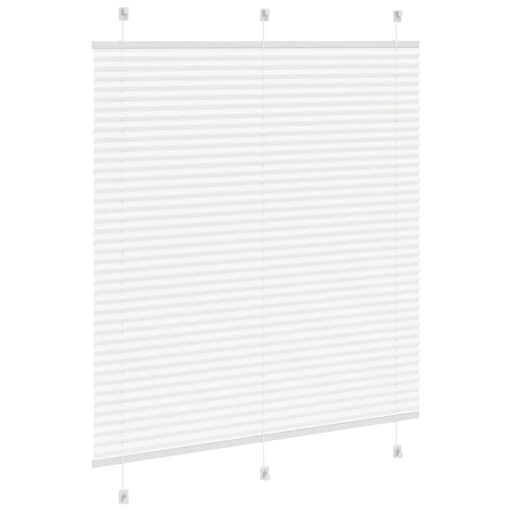 Tenda Plissettata Bianca 115x150 cm Larghezza Tessuto 114,4 cm 4015503