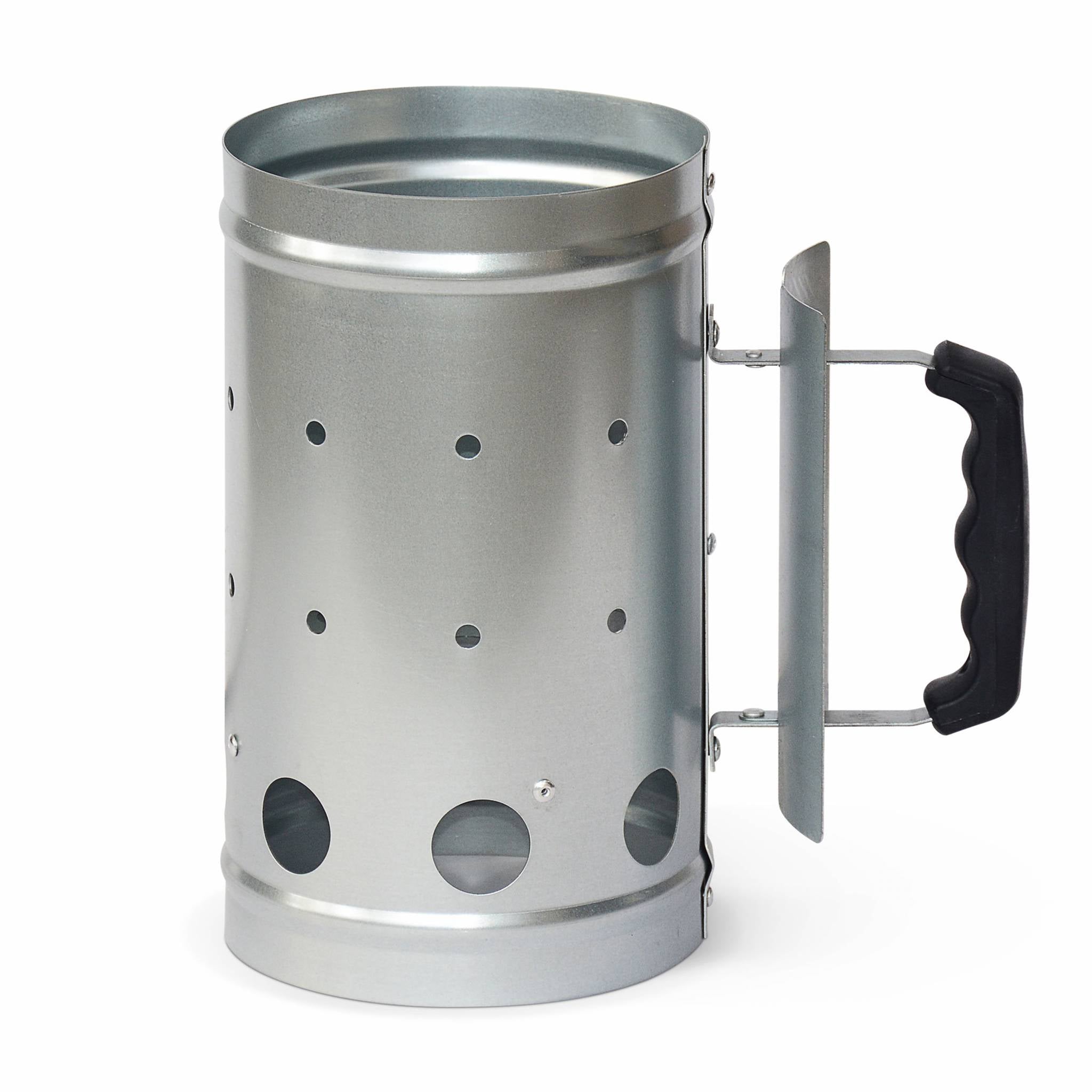 Ciminiera di accensione per barbecue a carbonella in acciaio